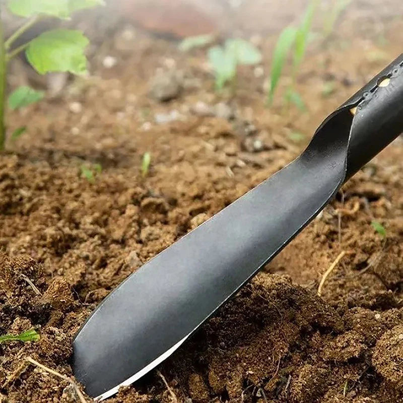 Shovel Dig Wild Vegetables Drive Sea Plant Flowers Shovel Soil Thickening Iron Hoe Weeding Shovel Multifunctional Garden Tool