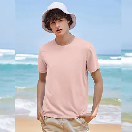 SEMIR summer cotton T shirts men 2023 simple o neck stretch solid new tops clothing casual tshirt man streetwear cool tee shirts