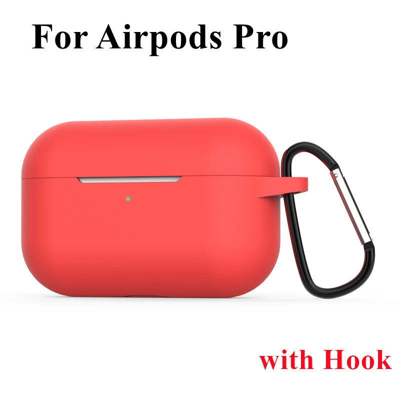 Silicone Cover Case For apple Airpods Pro Case Air Pods 3 Bluetooth Case Protective For Air Pod Pro 3 Earphone Accessories