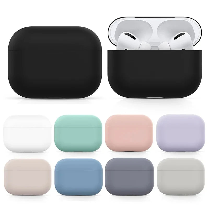 Silicone Earphone Cases For Airpods Pro, Airpods Case Headphones Case Protective Case For Apple Airpods Pro 1 2019 Airpods Cover