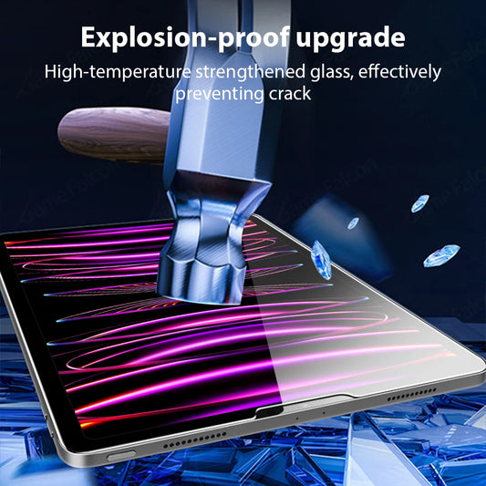 Tempered Glass Screen Protector For Ipad Pro 11 12.9 13 inch 2024 10th Generation Air 5 4 3 2 1 7th 8th 9th 10.2 Mini 6 9.7 Film