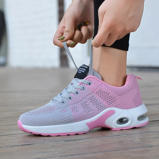 New Women Trendy Sneakers Ladies Autumn Casual Sports Running Shoes Tennis Female Breathable Trainers Athletic Shoe Zapatos Muje