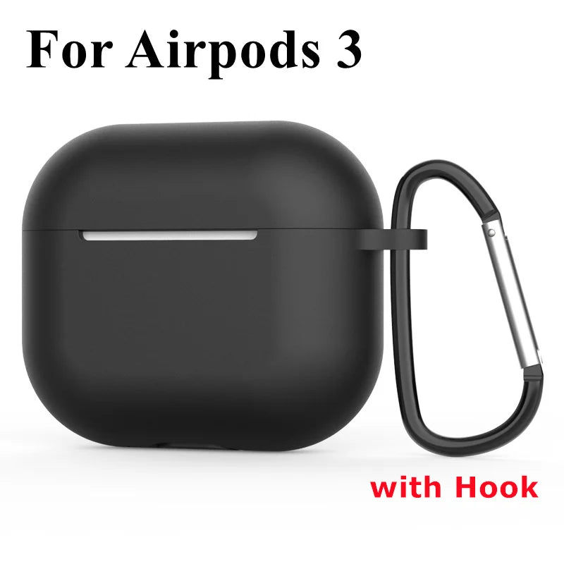 Silicone Cover Case For apple Airpods Pro Case Air Pods 3 Bluetooth Case Protective For Air Pod Pro 3 Earphone Accessories