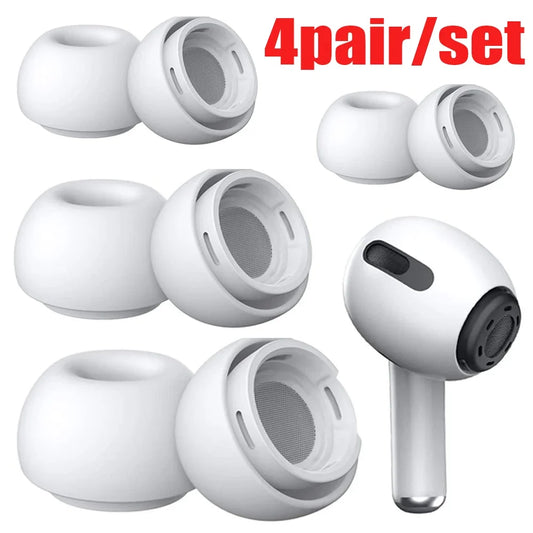 for Airpods Pro 1/2 Soft Silicone Earbuds Protective Cover Noise Reduction Pad Ear Tips for Apple Air Pods Pro