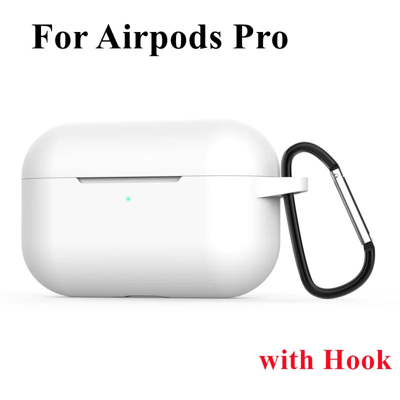 Silicone Cover Case For apple Airpods Pro Case Air Pods 3 Bluetooth Case Protective For Air Pod Pro 3 Earphone Accessories