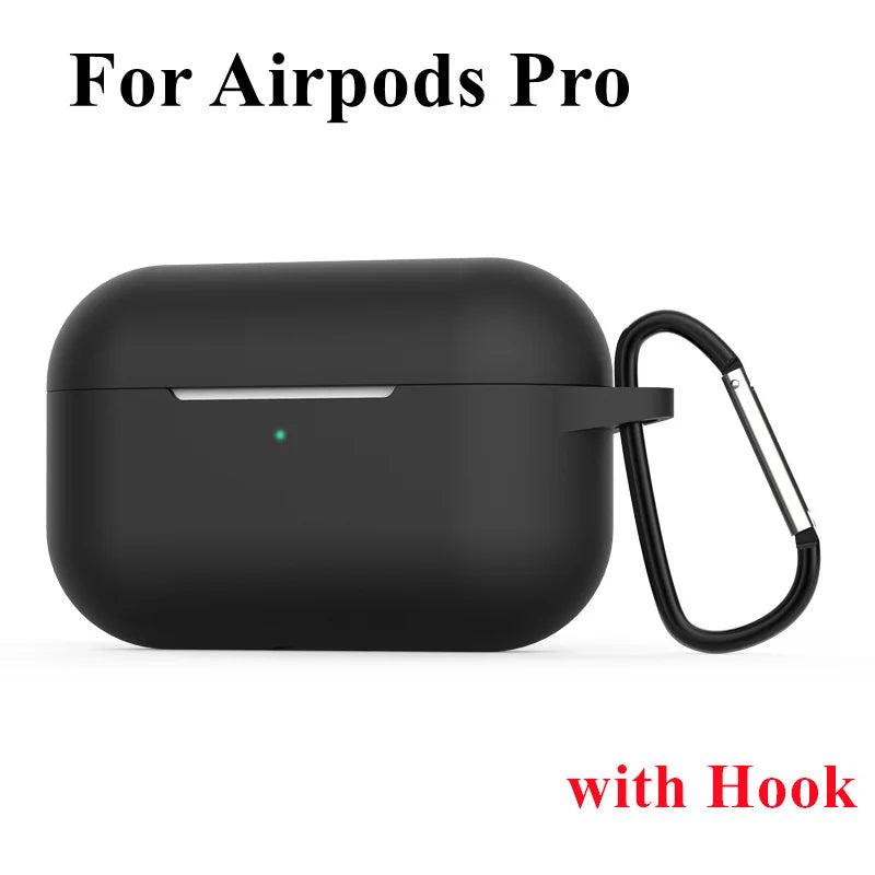 Silicone Cover Case For apple Airpods Pro Case Air Pods 3 Bluetooth Case Protective For Air Pod Pro 3 Earphone Accessories