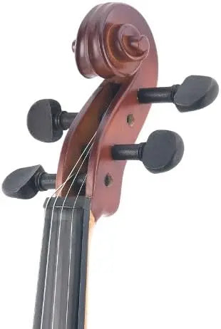 That 16-inch MA350 Satin Antique Solid Wood Viola comes with a case, bow, rosin, bridge, and strings. It's a complete set that's perfect for viola players looking for a high-quality instrument with all the necessary accessories included. Sounds like a gre