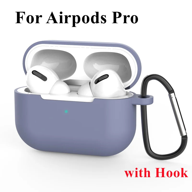 Silicone Cover Case For apple Airpods Pro Case Air Pods 3 Bluetooth Case Protective For Air Pod Pro 3 Earphone Accessories