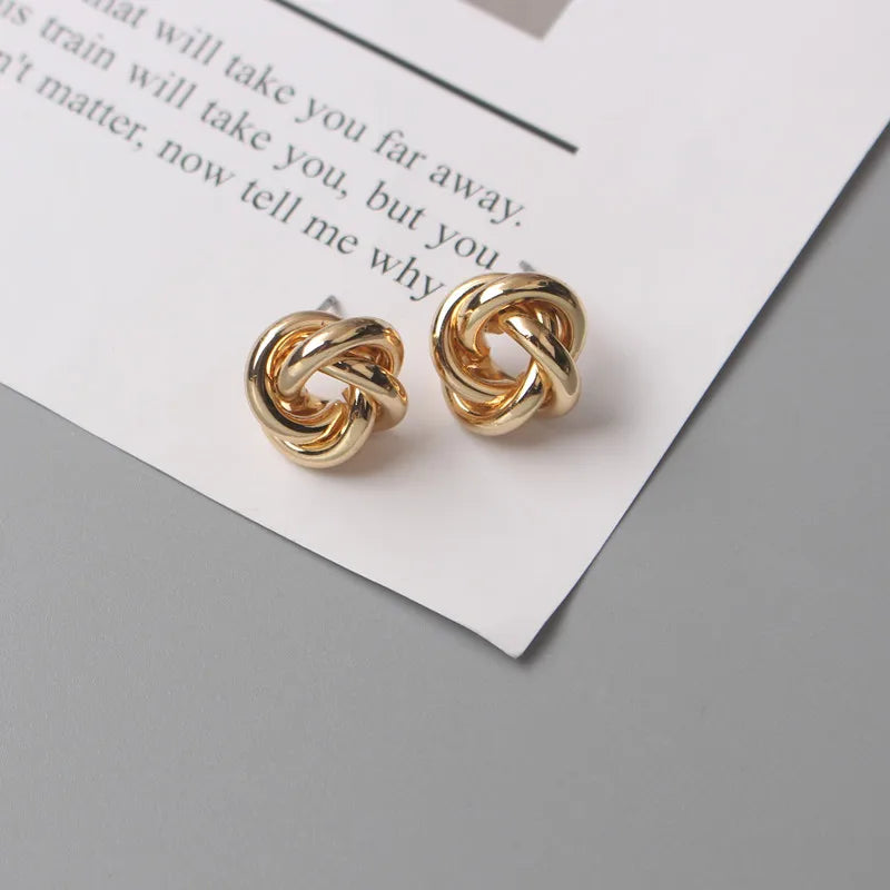 "Chic Tiny Metal Stud Earrings: Elevate Your Style!