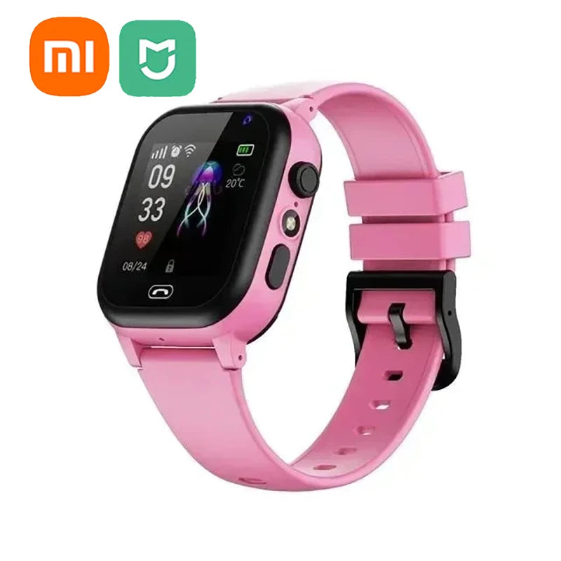 Xiaomi MIJIA Kids 4G Smart Watch SOS GPS Location Sim Card Call Child SmartWatch Camera Waterproof Watch For Boys Girls Present