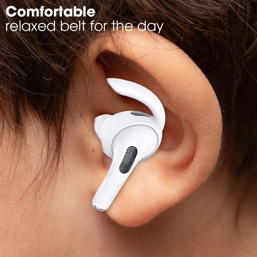 Silicone Anti Slip Ear Hooks For Air Pod Airpods Pro Anti Drop Earhook Holders Protector Cover Bluetooth Earphone Accessories