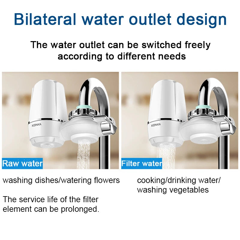 Kitchen faucet filter shower filter drinking water faucet water distiller to save water water barrier water purifier