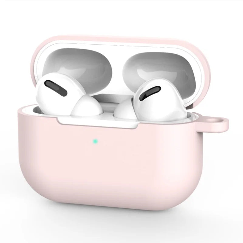 Liquid Soft Silicone Case For Airpods Pro Case Wireless Bluetooth Case for airpod pro Case Cover Air Pods pro Fundas Capa Coque