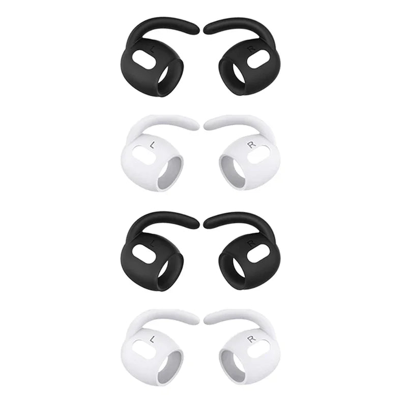 Silicone Anti Slip Ear Hooks For Air Pod Airpods Pro Anti Drop Earhook Holders Protector Cover Bluetooth Earphone Accessories