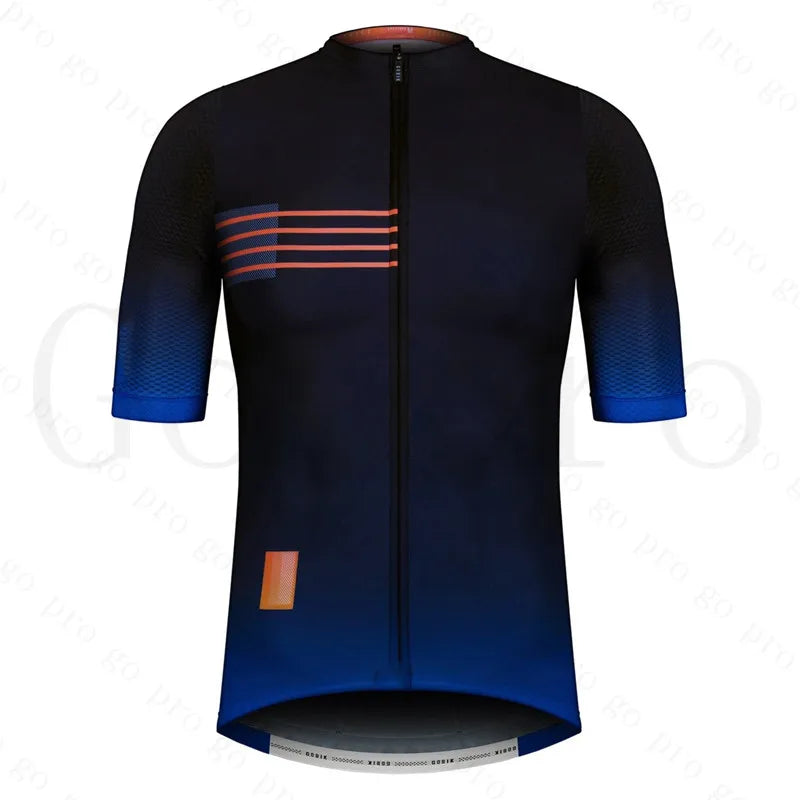 Summer High Quality 2022 New Team Men Cycling Jersey Clothing Black Short Sleeve Breathable Quick Dry Cycle Jersey Clothes Spain