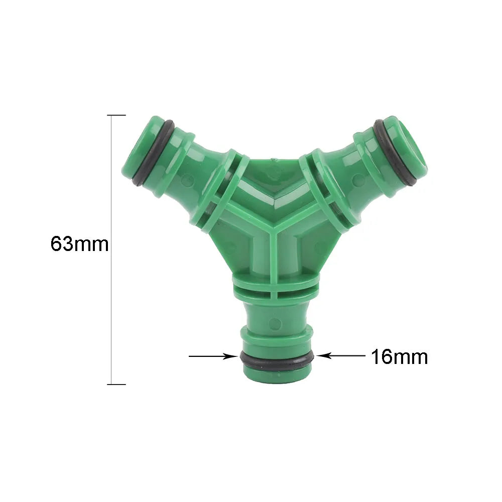 1/2" 3/4" 1 Inch Garden Hose Quick Connector Stopwater Connector Garden Tap Water Gun Coupler Watering Pipe Fitting