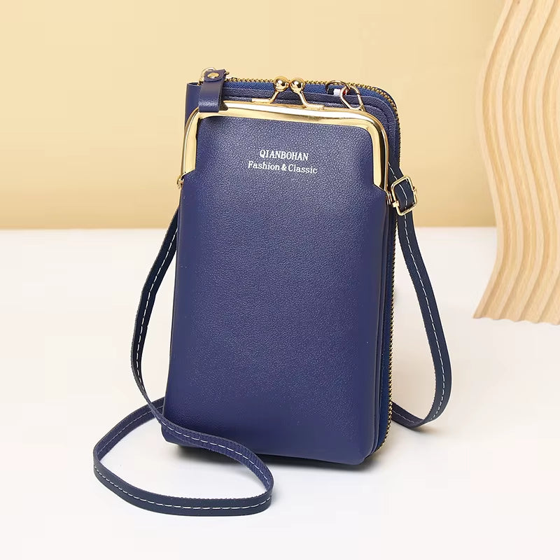 Girls Pu Leather Small Shoulder Bag Casual Handbag Crossbody Phone Wallet Bags for Women Phone Pocket Girl Purse Messenger Bags