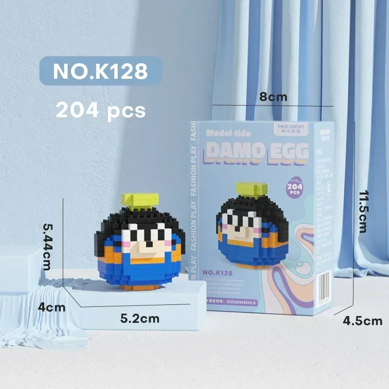 Disney Stitch Building Blocks Anime Kawaii Cartoon mini Action Children's Figures Blocks Bricks Assemble DIY Toys Gift for Kids